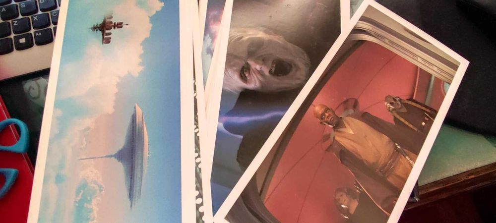 Star wars Frames 100 postais