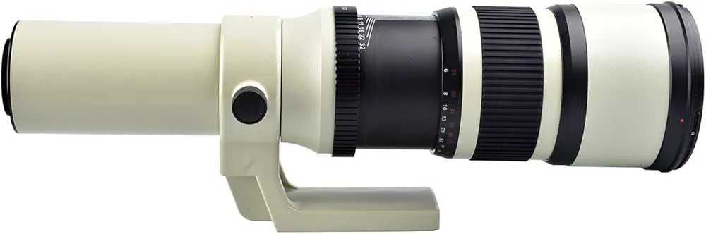 Lightdow 500mm f/6.3 Telephoto Fixed Telephoto Lens + T2 Lens Adapter