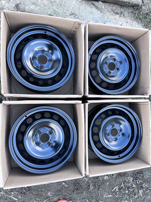 4xfelga stalowa 15” RENAULT (4x100 ET36) - nowe