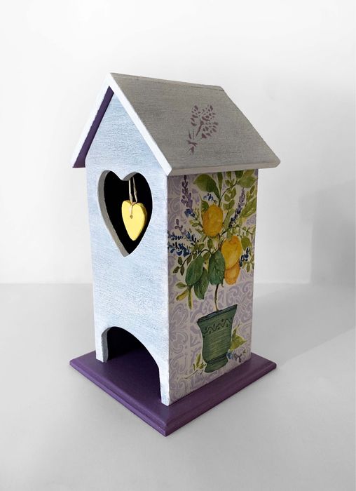 Чайный домик «Прованс» ручной работы Декупаж декор