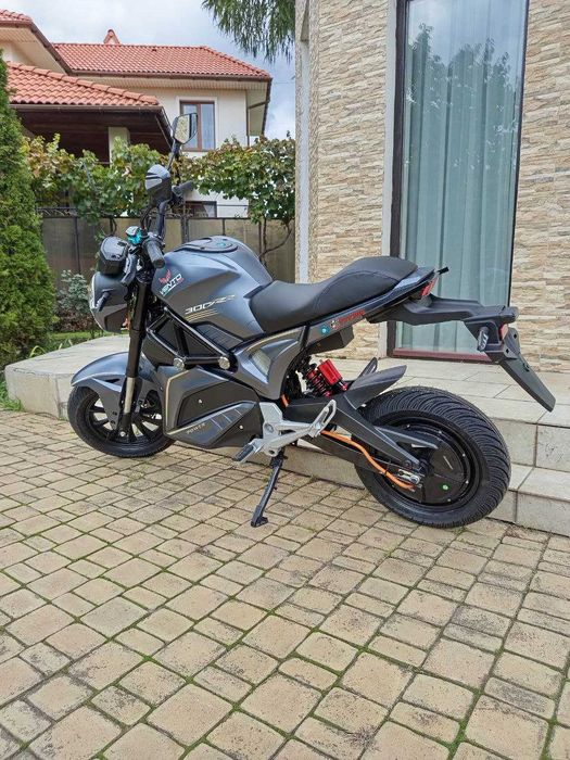 Електробайк Little Monster 2800W Права не треба Електро мотоцикл RED
