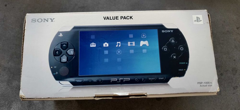 PlayStation PSP 1000k value pack JP version - - RARO - - + 12 jogos