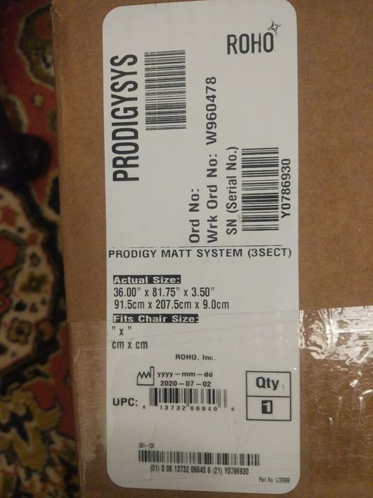 НОВИЙ Противопролежневий матрас Roho Prodigy з США