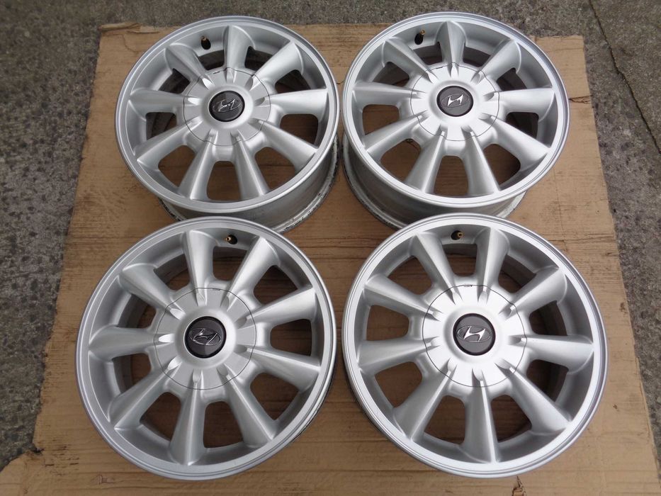 Oryginalne felgi aluminiowe 15 HYUNDAI, KIA, 4x114,3, 6J, ET46