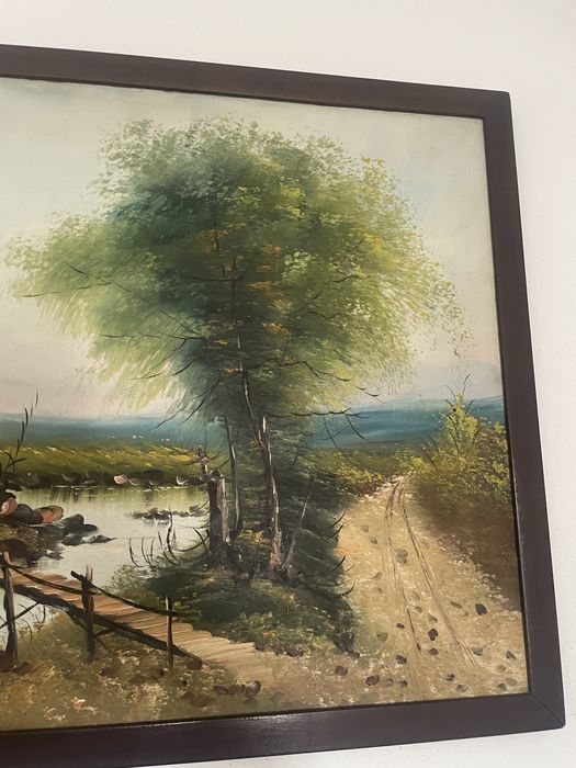 Pintura de Paisagem Rural