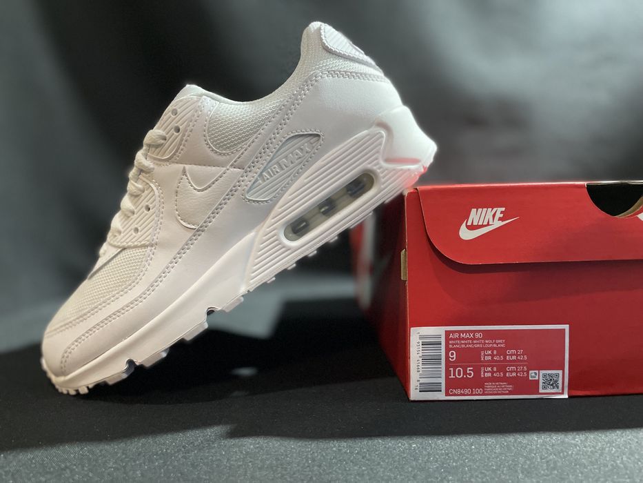 Nike Air max 90 кроссовки оригинал белые