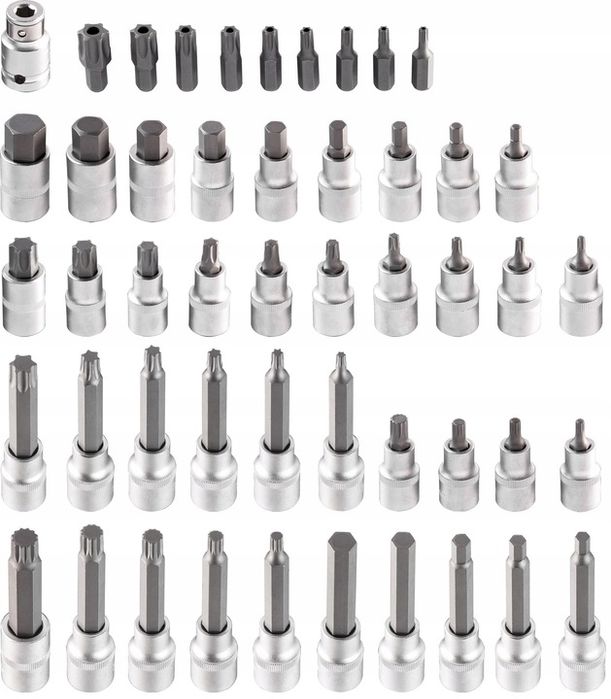 Zestaw Bity Nasadki Torx Hex 49 Sztuk Neo 08-713