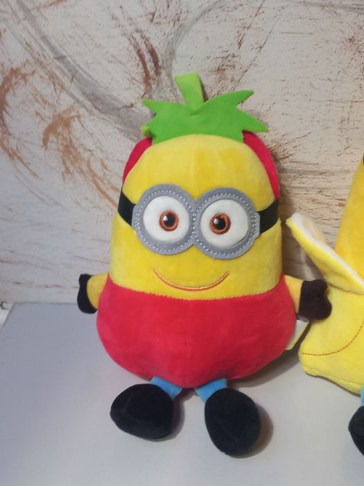 Peluches Minions Banana  Tomate e Cenoura