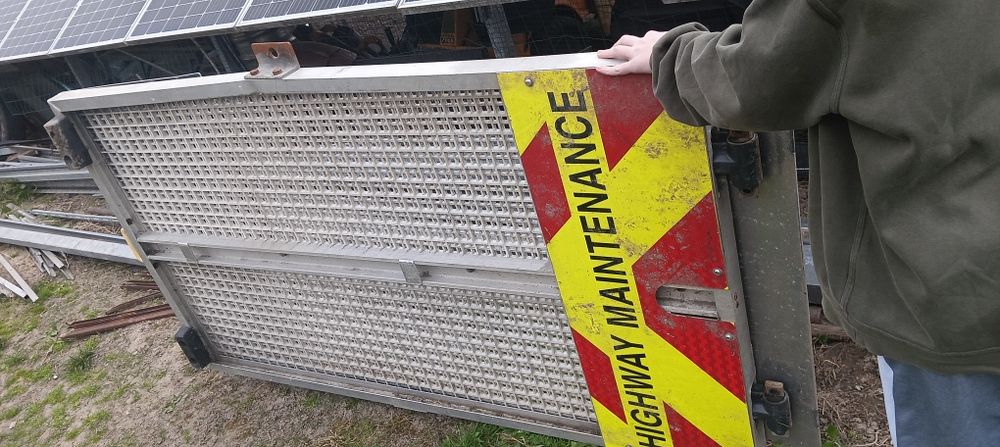 Najazd trap burta do quadów koparek  AL-KO