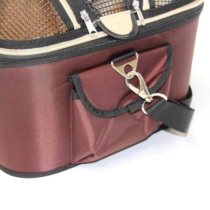 Сумка-переноска для котів до 18 кг!!! Croci  Fast & Easy, 49х40х35 см