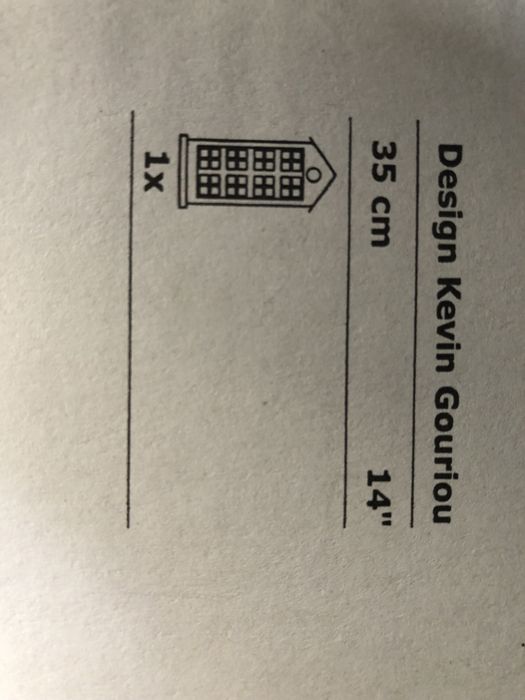 Lanterna para vela NOVA