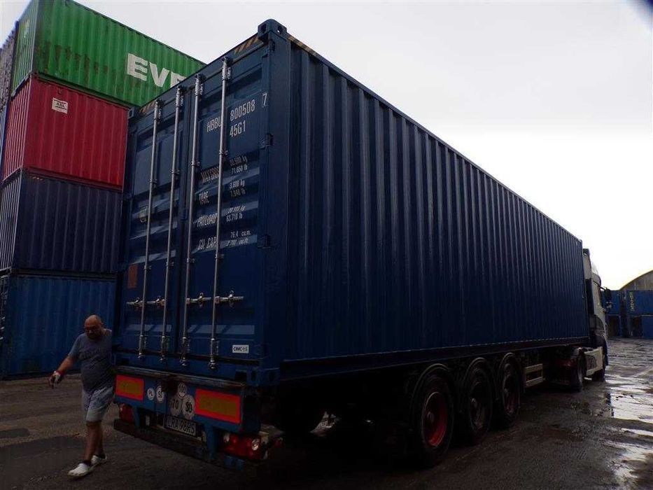 Kontener morski magazynowy budowlany 40 HC OW – One Way – TS-CONT