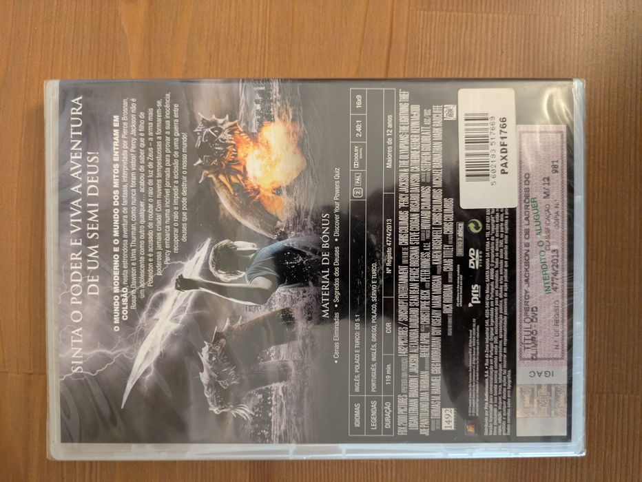 DVD NOVO e SELADO - " Percy Jackson e os Ladrões do Olimpo " 2010