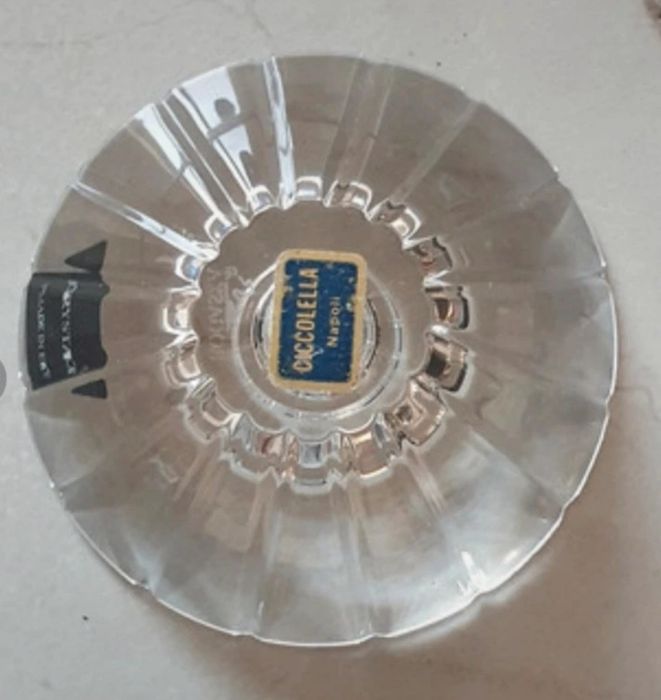 Swiecznik z krysztalu Rogaska Crystal