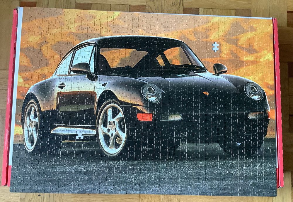 Пазл суперкар Porsche 911 Carrera Step puzzle на 1000 деталей: 230