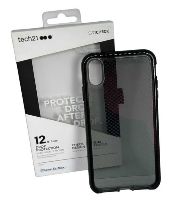 Tech21 Etui Case Obudowa Iphone XS MAX Przeźroczysto-Szare kod 624/10