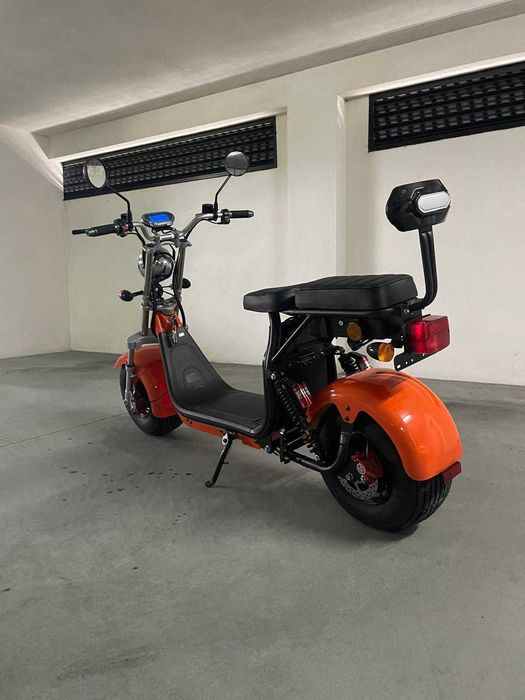 Mota Citycoco Elétrica com Duas Baterias – Autonomia até 120 km