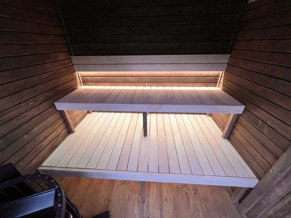 Sauna BOX piec na drewno/ Sauna nowoczesna