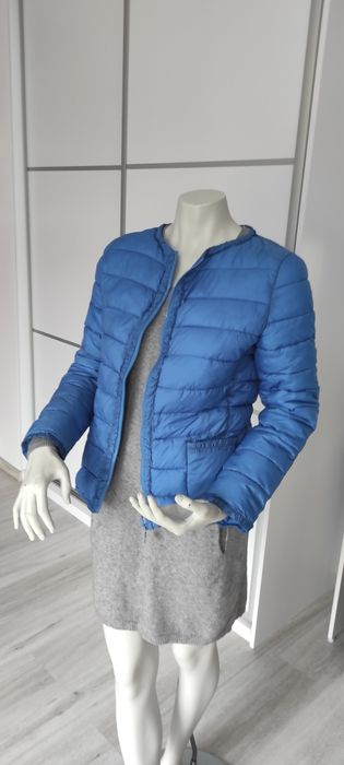 Kurtka pikowana granatowa