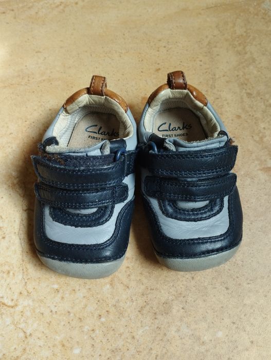 Шкіряні кросівки туфельки Clarks 3G 18,5