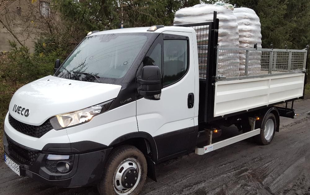 Pellet drzewny 6mm pakowany w foliowe worki 15kg z transportem