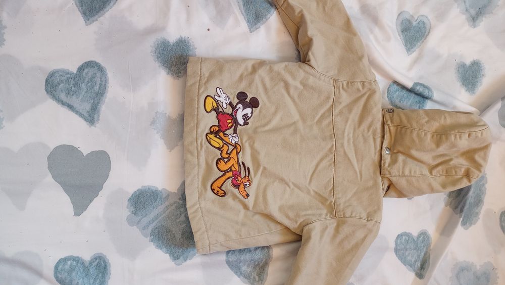Kurtka h&m wiosenno jesienna Disney 74