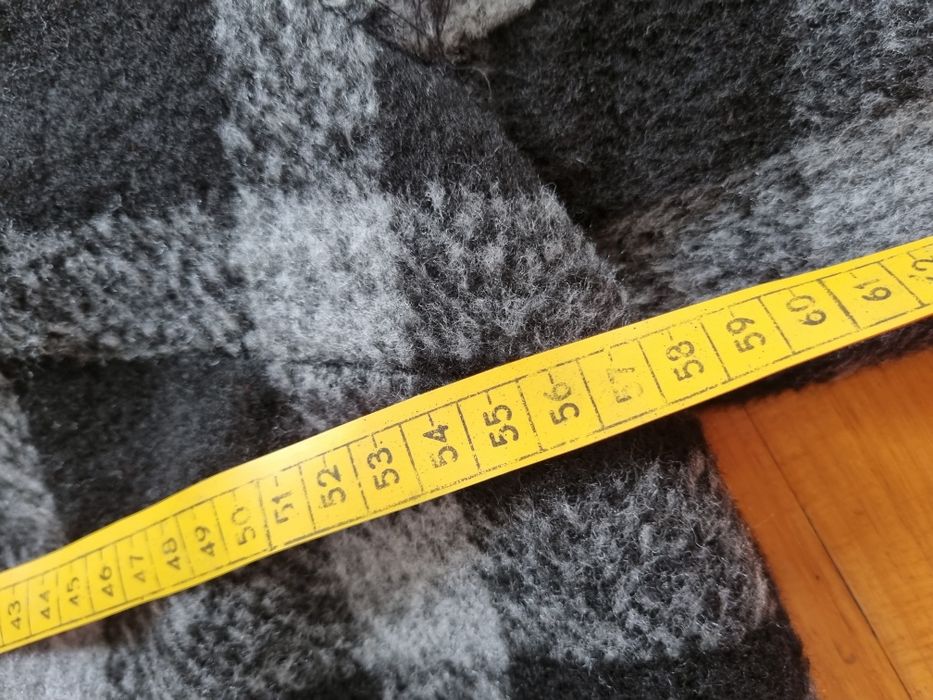 Płaszcz wiosenny, lekki w kratkę z kapturem Rozm 44