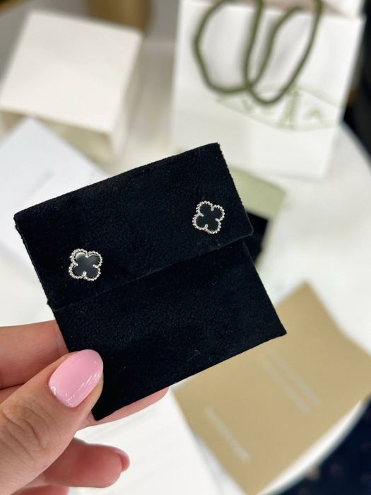 Сережки Van Cleef mini