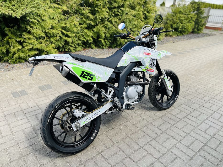 Sachs SFM 125 Supermoto Arrow Dostawa Kat B / A1 Xt Dr Xlr Enduro