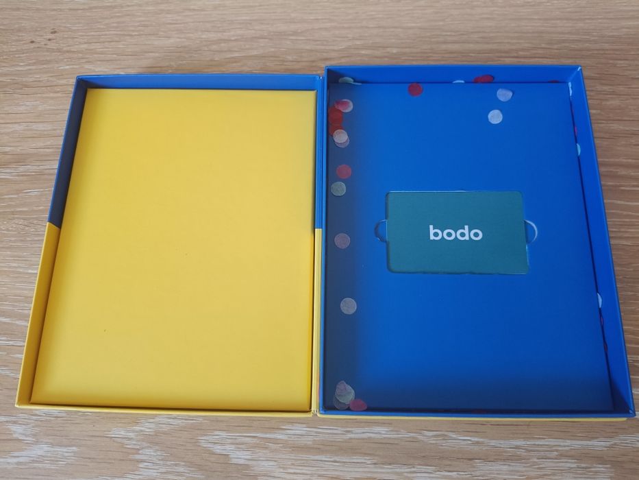 Подарунковий сертифікат bodo/Бодо