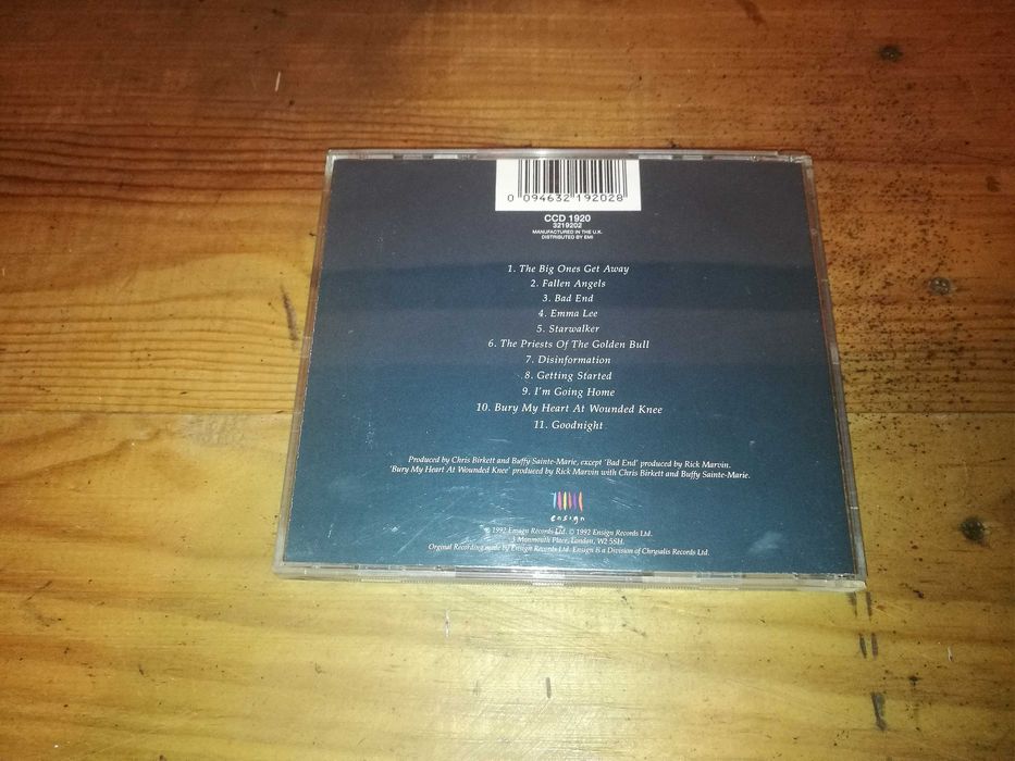 BUFFY SAINTE-MARIE	- Coincidence And Likely Stories	CD