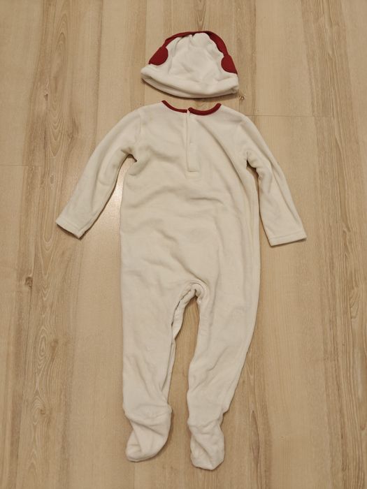 Новорічний різдвяний костюм ромпер сліп  6-9 9-12 68 74 святковий