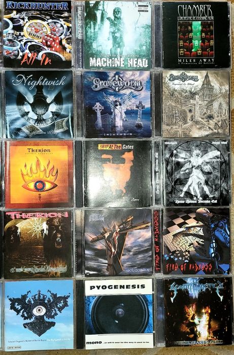 •CD Диски-11•HEAVY METAL ROCK•Компакт Диски•Сд Диски •Объявление-1 1•