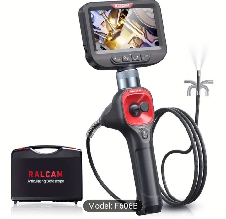 Endoskop Kamera inspekcyjna Ralcam 4-kierunkowa  6mm.