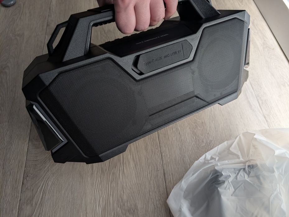 Блутуз колонка GEARit Boombox RGB 120W Power Bank JBL Sony Anker