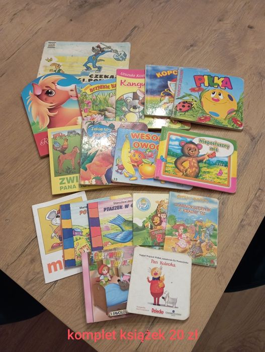 Komplet książeczek dla dzieci