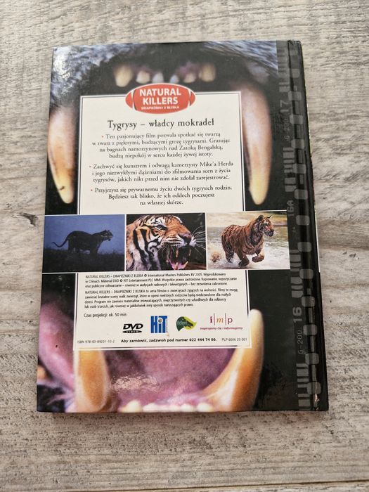 K15. "Tygrysy władcy mokradeł" DVD