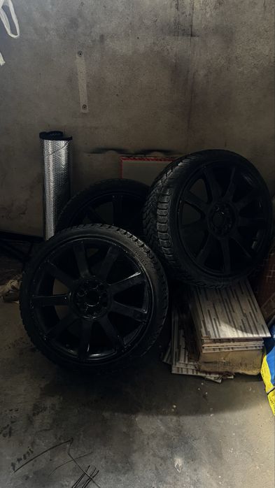 4X Jantes 17” 5x100 dupla furação com pneus