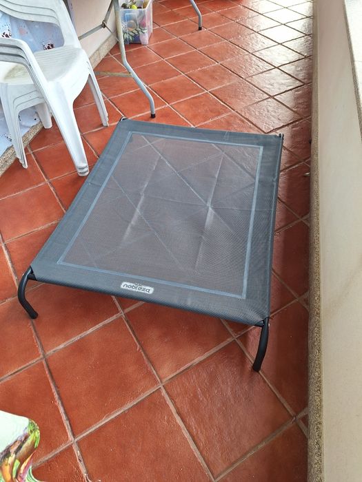 Cama elevada para cão