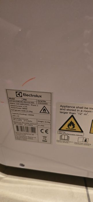 Klimatyzator electrolux