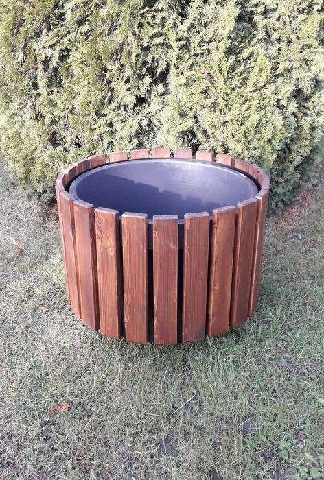 Donica okrągła 60 litrów producent atest różne kolory i rozmiary