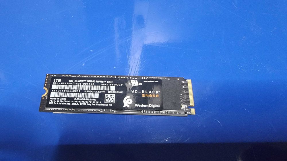 Dysk 1 TB wd black sn850 PCIe NVMe 4.0 x4