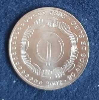 Moeda 20 Anos do Euro-2022