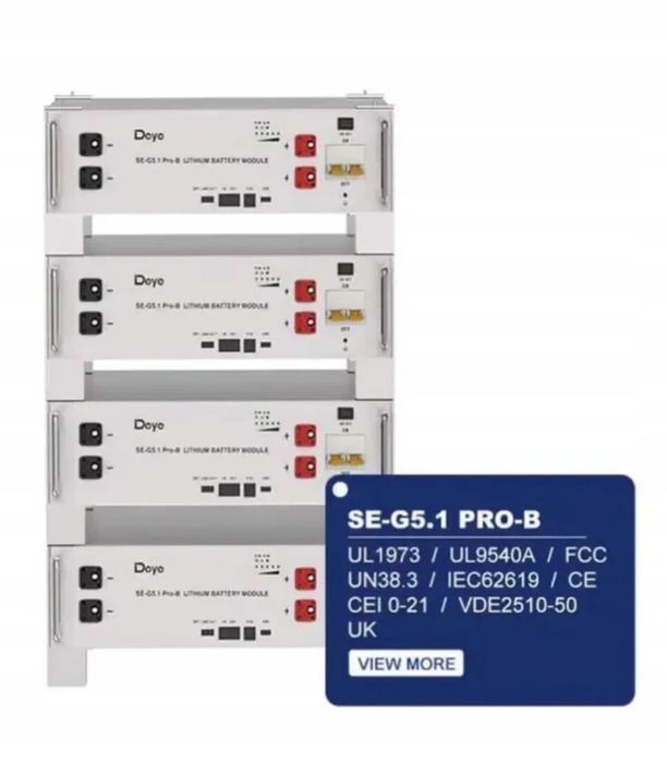 Magazyn energii Deye 10,14kWh LifePo4 LFP