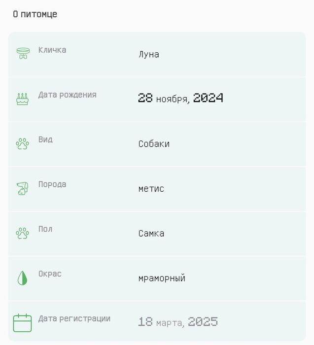 Отдам собаку по кличке Луна