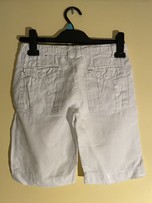 Spodenki dziecięce białe Zara kids