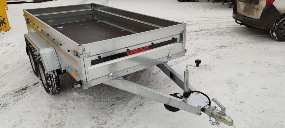 Оцинкованный двух осный прицеп, двухосник, причіп