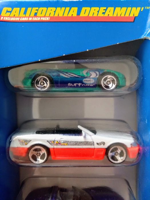Hot Wheels California Dreamin 5 - Pak / model 1996
