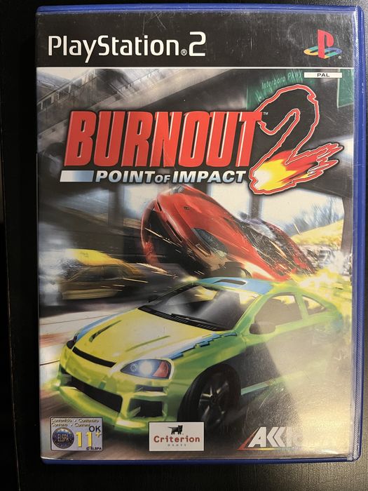 Burnout Point of Impact Playstation 2 PS2
