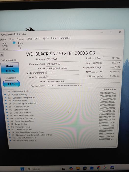 Ssd 2tb m2 2280 western digital wd black
